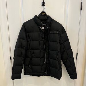 Chaps x Corvette Large Black Puffer Coat
